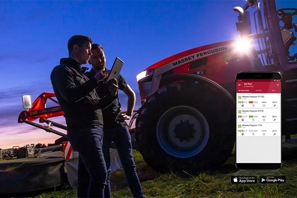 AGCO Connect telemetry technology solutions.