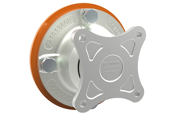 Heavy-duty sealed roller bearing component of Amazone CatrosXL ensuring smooth, reliable performance in harsh tillage conditions.